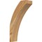 Ekena Millwork 6"W x 14"D x 26"H Thorton Rough Sawn Knee Brace, Western Red Cedar BRC06X14X26THR00RWR - alternate 1